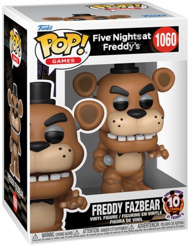 Фигурка Funko Freddy Fazbear (10th Anniversary) 10 см 1 шт
