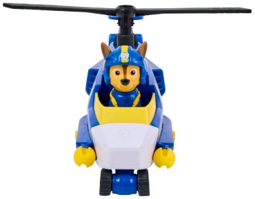 Фигурка PAW Patrol "Щенячий патруль" на воздушном транспорте, Chase 6 см 1 шт