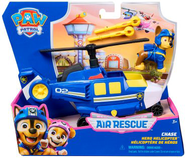 Фигурка PAW Patrol "Щенячий патруль" на воздушном транспорте, Chase 6 см 1 шт купить,NaN
