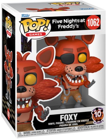 Фигурка Funko Foxy with Hook 10 см 1 шт