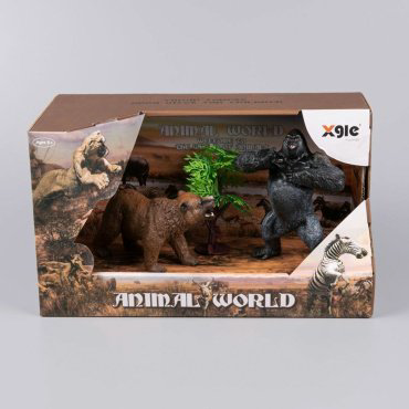 Xing Lian Animal World Медведь и горилла купить,NaN