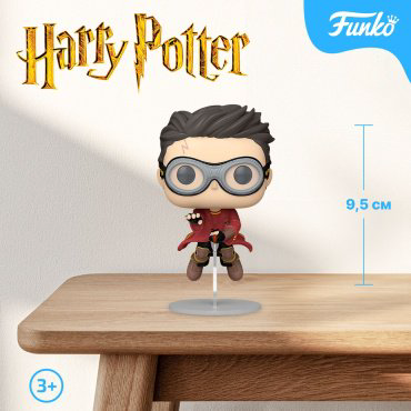 Фигурка Funko Harry with Broom 9.5 см 1 шт купить,NaN