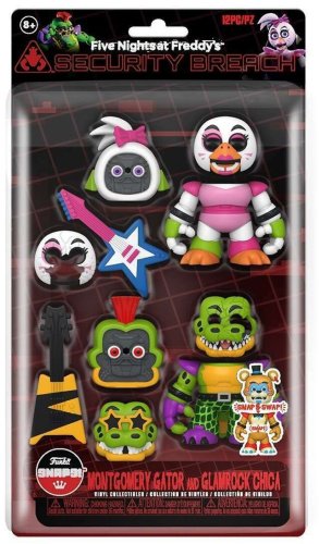 Фигурка Funko Glamrock Chica & Gator 9 см 1 шт