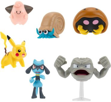 Фигурка Pokemon Набор из 6 фигурок 5 см 6 шт