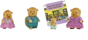 Фигурка Lil Woodzeez Семья Ежиков 7 см 4 шт