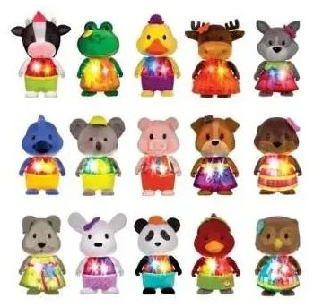 Фигурка Lil Woodzeez Дикие животные 6 см 15 шт
