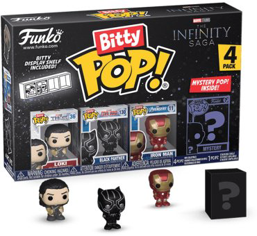 Фигурка Funko Loki 4PK 2.3 см 4 шт