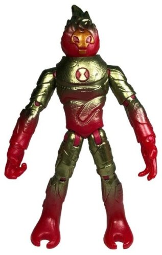 Ben 10 Фигурка Человек-Огонь Металлик 12.5 см