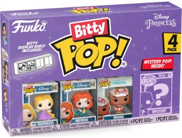 Фигурка Funko Rapunzel 2.3 см 4 шт