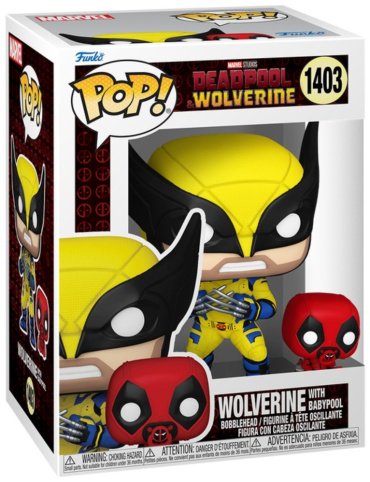 Фигурка Funko Wolverine with Babypool 10 см 2 шт
