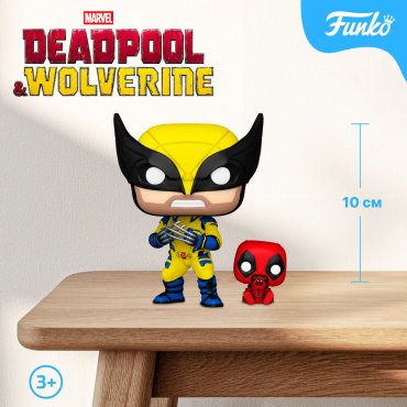 Фигурка Funko Wolverine with Babypool 10 см 2 шт