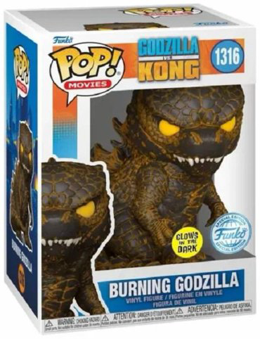 Фигурка Funko Burning Godzilla 9 см 1 шт
