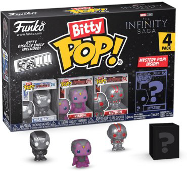 Фигурка Funko Iron Man 4PK 2.3 см 4 шт купить,NaN