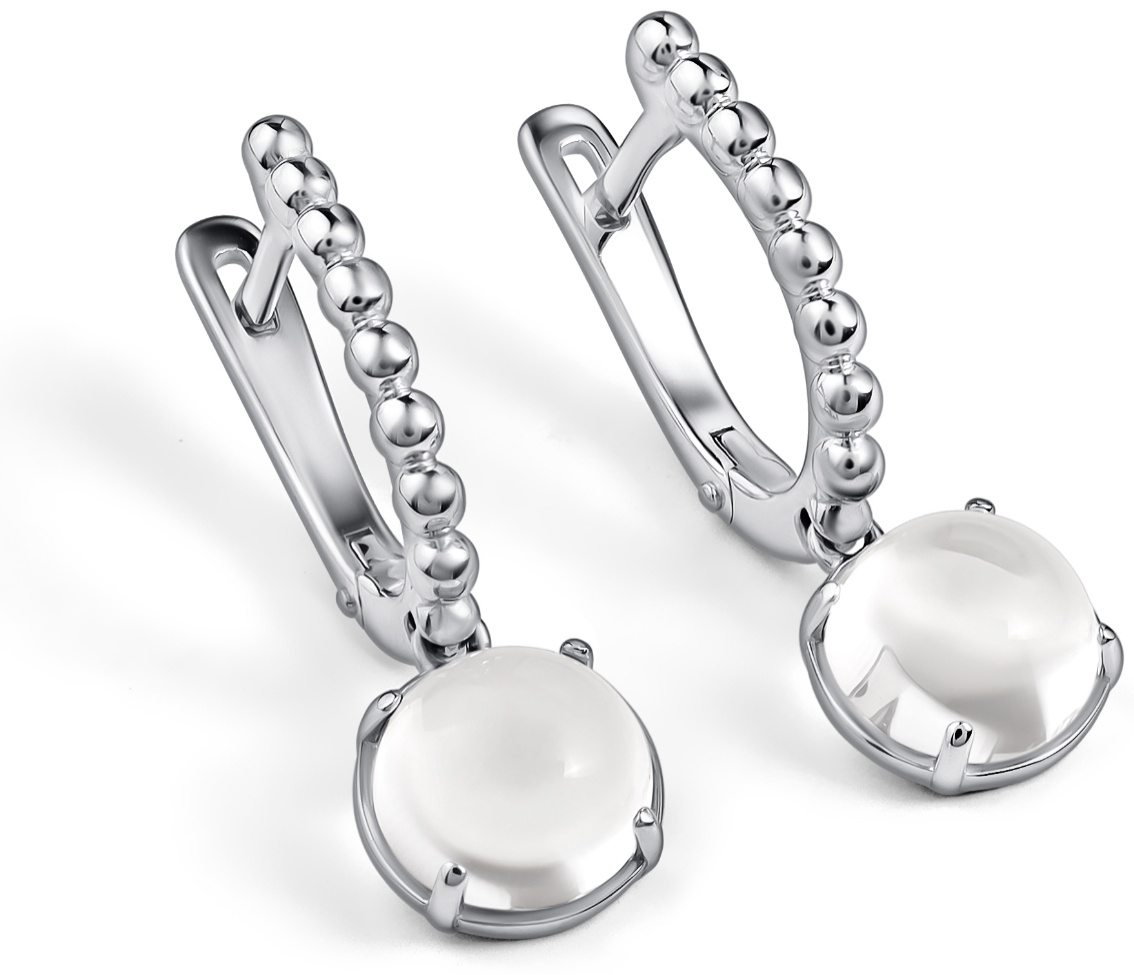 Серьги Алькор 02-4823_00ГХ-00 серебро 4.32гр купить,34560