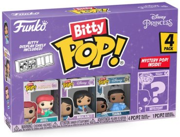 Фигурка Funko Ariel 2.3 см 4 шт