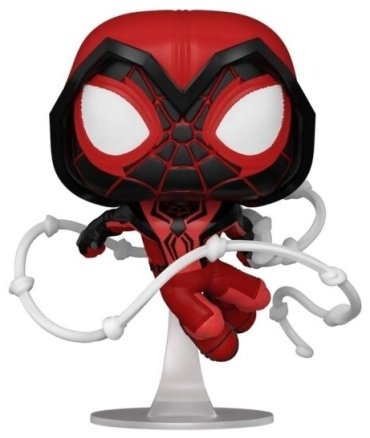 Funko POP! Bobble Marvel Games Miles Morales Miles Crimson Cowl Suit 50155