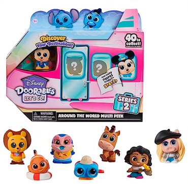 Фигурка-сюрприз Disney Doorables. Lets Go, S2 4 см 5 шт