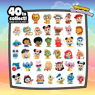 Фигурка-сюрприз Disney Doorables. Lets Go, S2 4 см 5 шт купить,NaN
