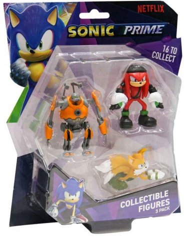 Фигурка Sonic Knuckles/Eggforcer/Tails 6.5 см 3 шт