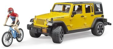 Bruder 02-543 Wrangler Rubicon Unlimited желтый