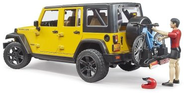 Bruder 02-543 Wrangler Rubicon Unlimited желтый