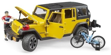Bruder 02-543 Wrangler Rubicon Unlimited желтый