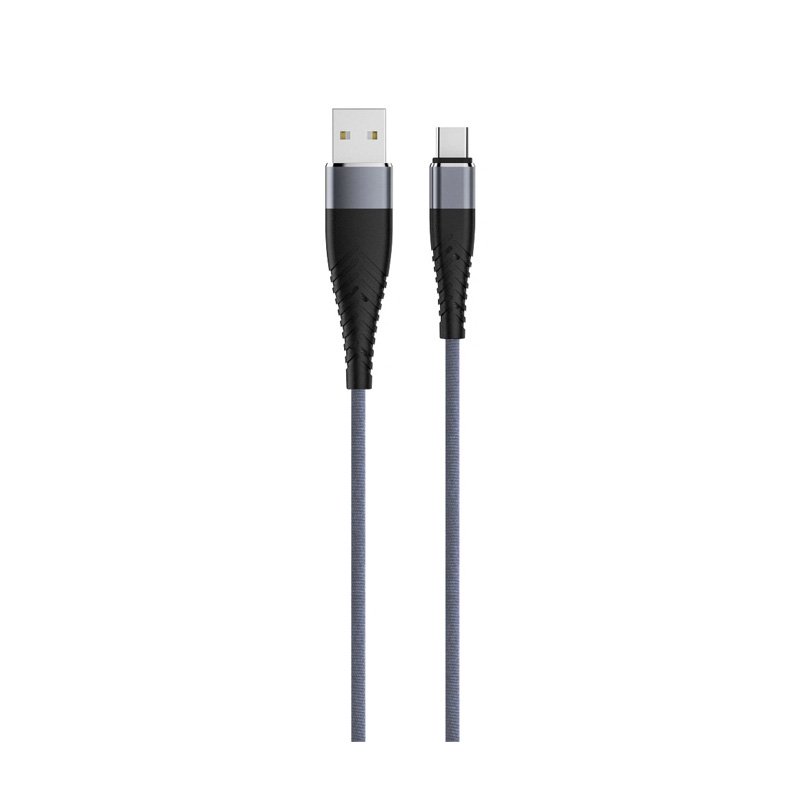 Кабель Olmio Solid USB 2.0-Type-C 1.2м синий