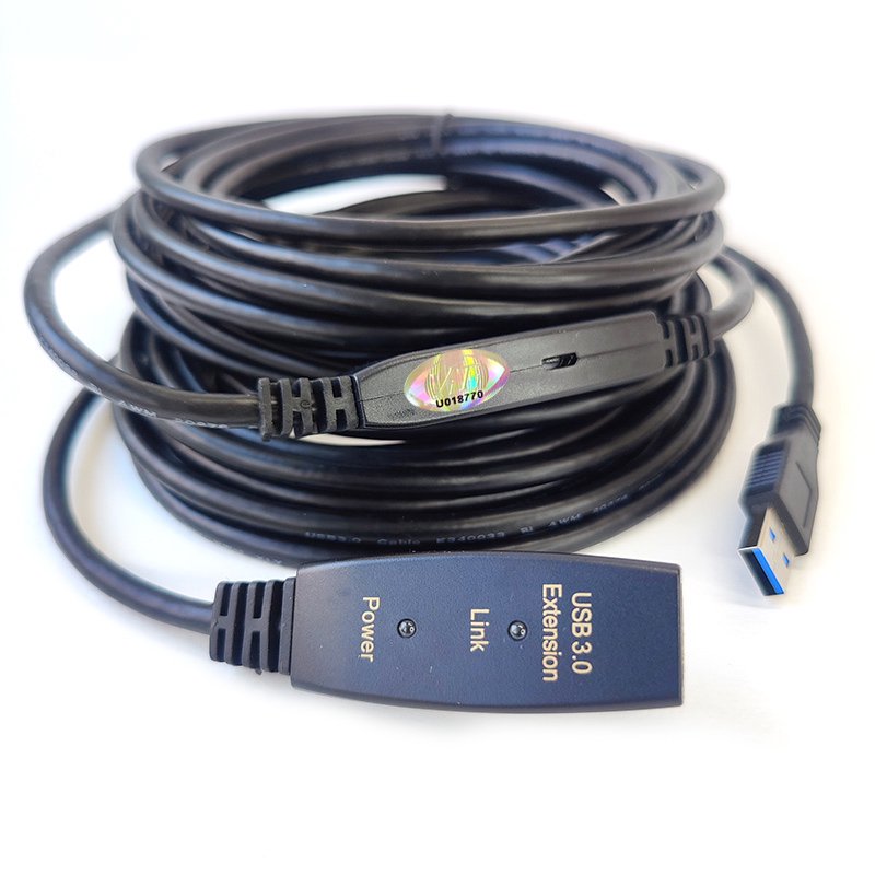 Кабель удлинитель ViTi U3AMAF 20м черный