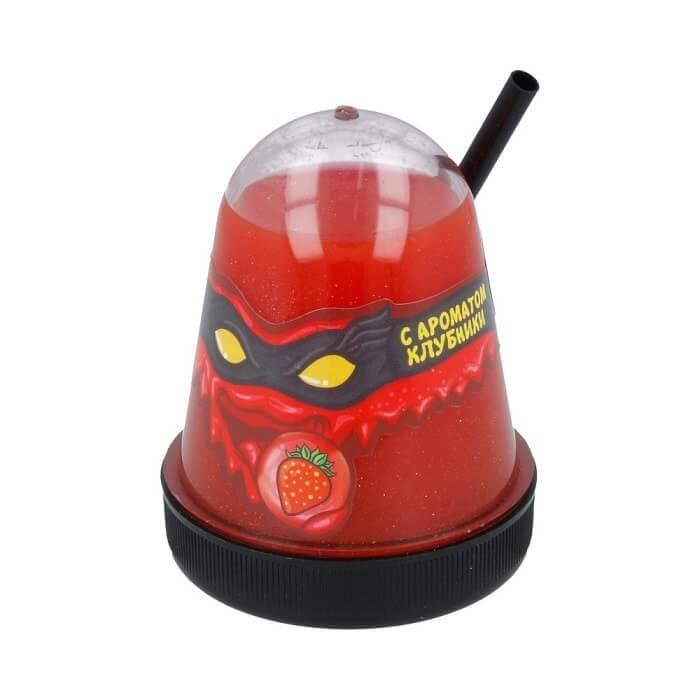 Слайм Slime Ninja с ароматом клубники 130гр купить,NaN
