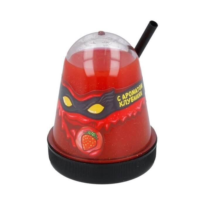 Слайм Slime Ninja с ароматом клубники 130гр купить,NaN