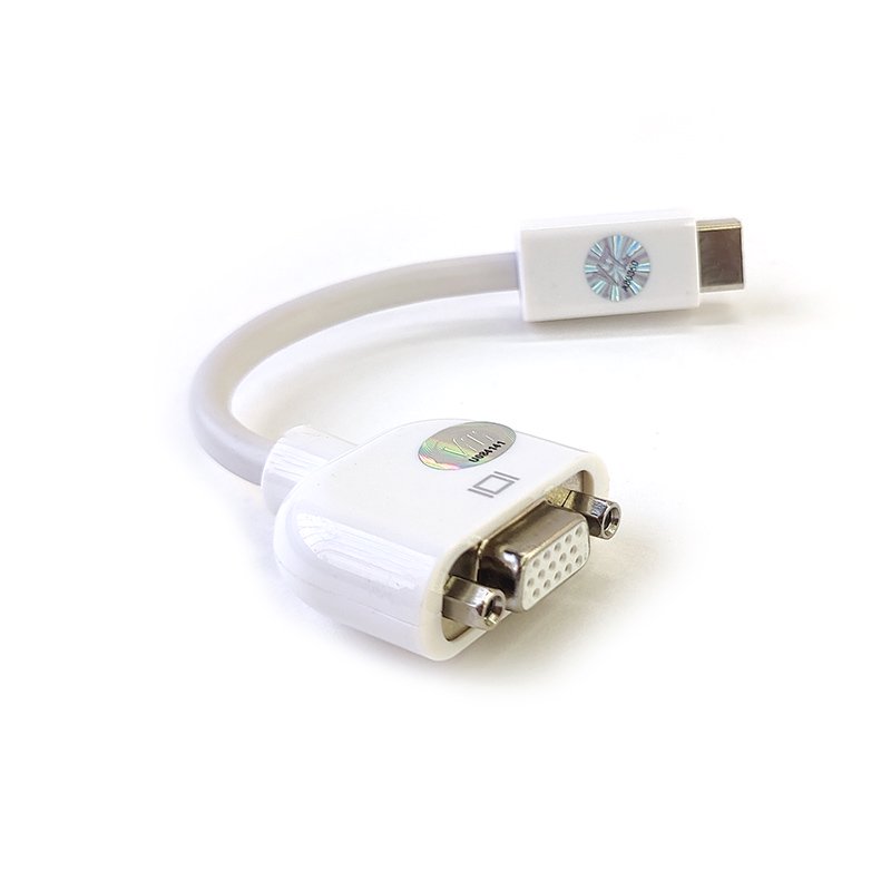 Переходник ViTi CBDP0053 Mini DVI-VGA белый купить,0