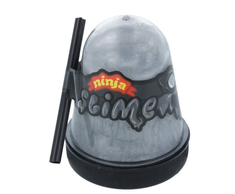 Слайм Slime Ninja серебряный 130гр купить,NaN
