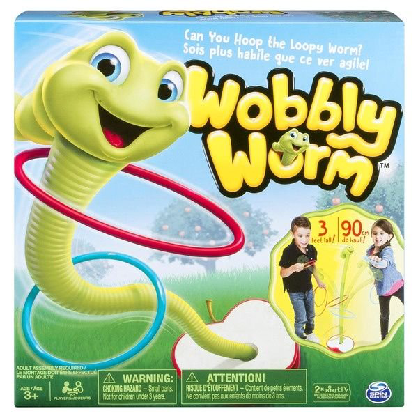 Игра Spin Master Танцующий червячок Wobbly Worm купить,NaN
