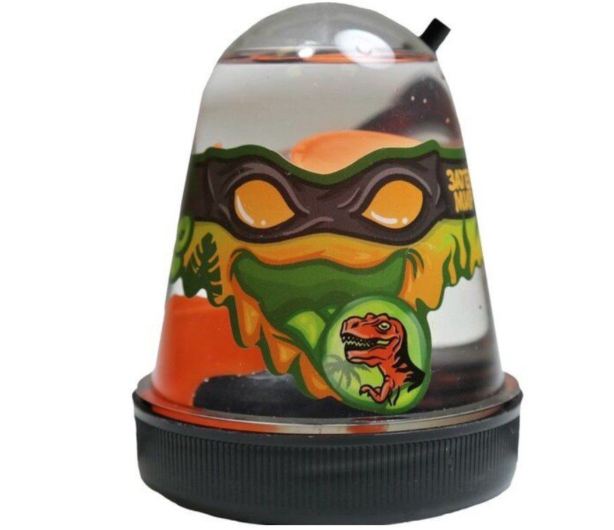 Слайм Slime Ninja Затерянный мир с фигуркой динозавра 130гр купить,NaN