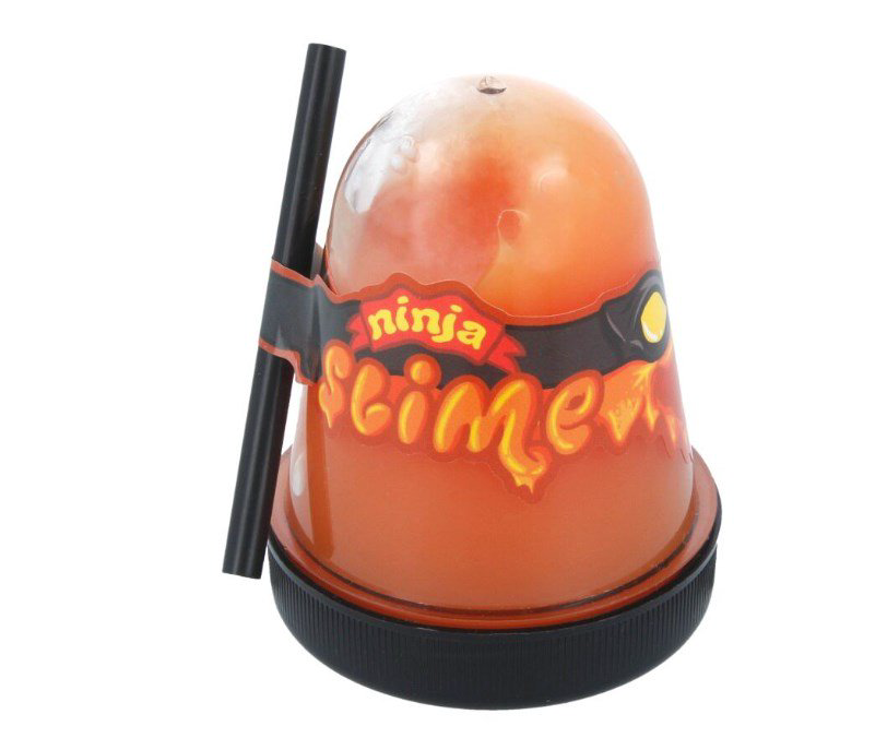 Слайм Slime Ninja меняет цвет на желтый 130гр купить,NaN