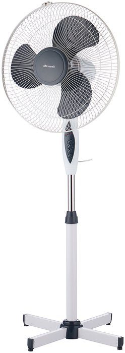 Вентилятор Maxwell MW-3545 черно-белый