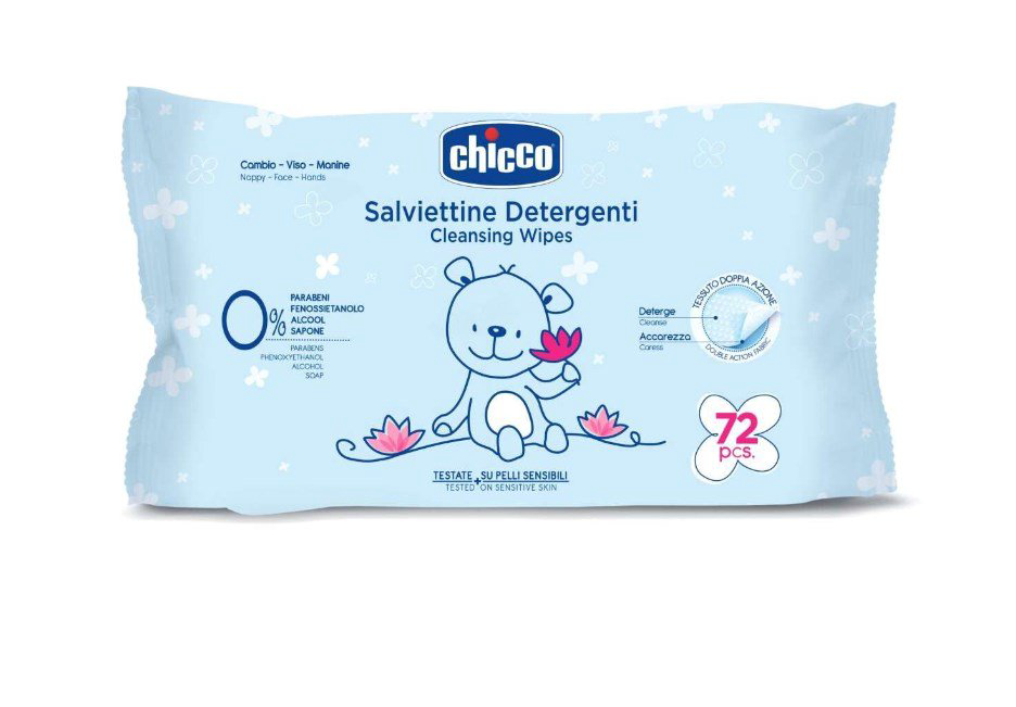 Салфетки влажные  Chicco  00009163100000 72шт купить,NaN