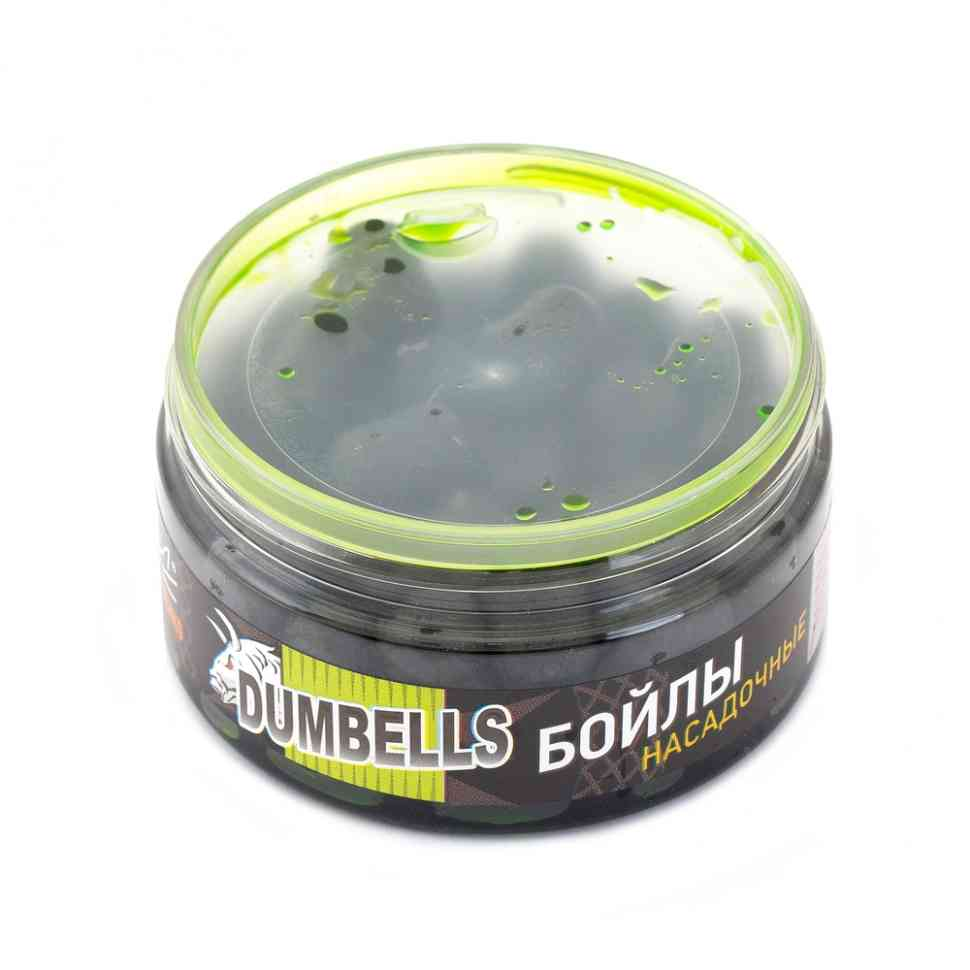 Бойлы вареные в дипе Minenko Dumbells Mussel 14x20мм 150гр
