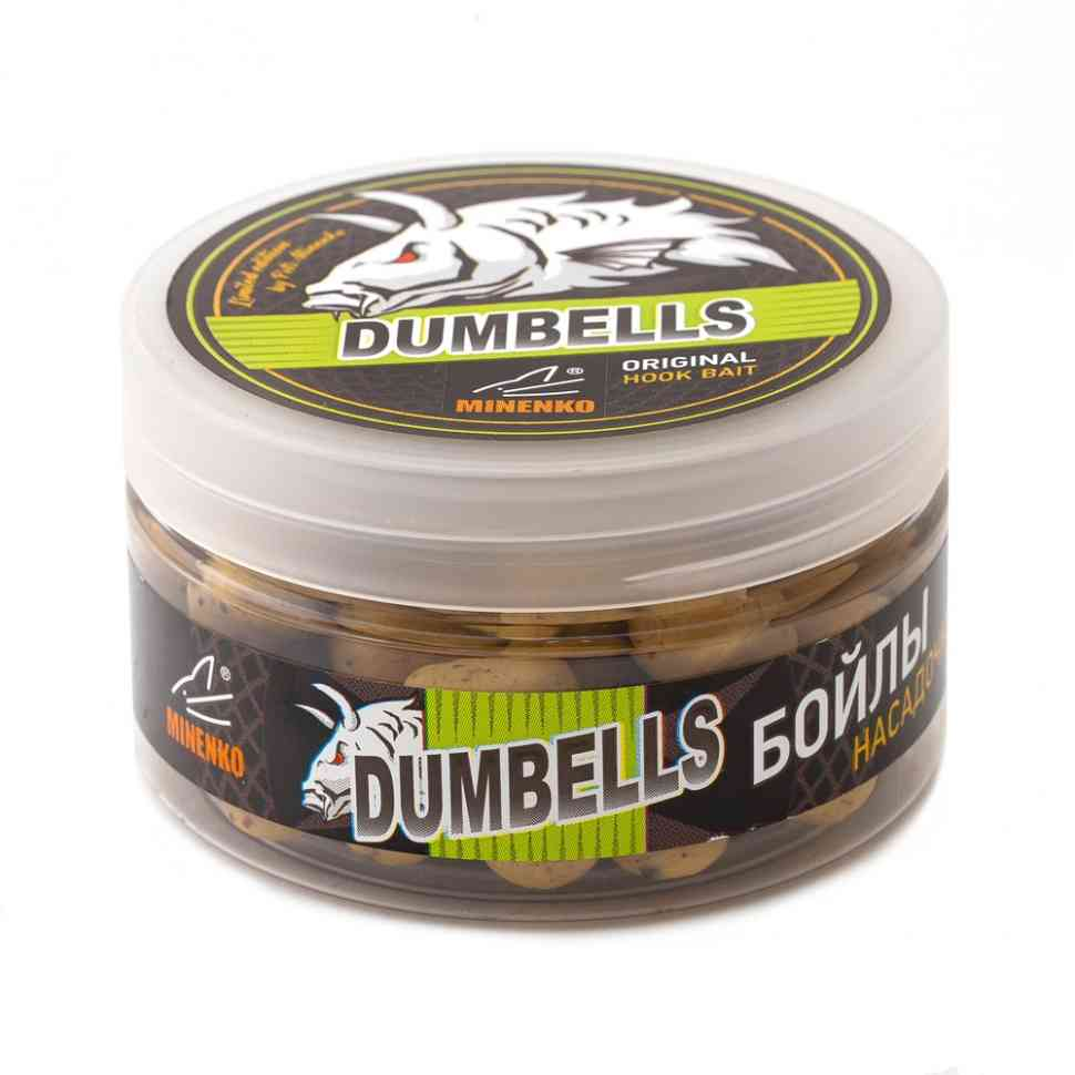 Бойлы вареные в дипе Minenko Dumbells Tiger Nut 14x20мм 150гр купить,NaN