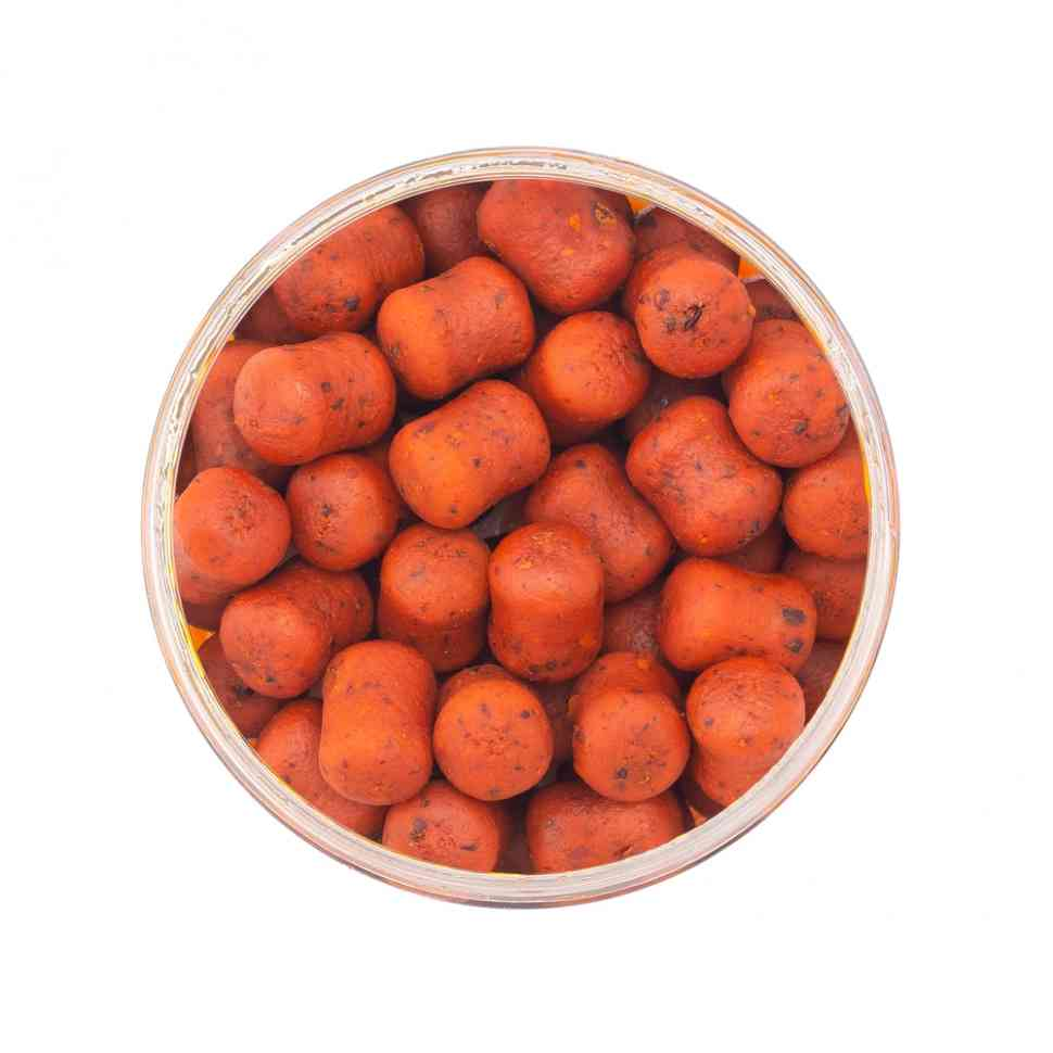 Бойлы вареные в дипе Minenko Dumbells Orange Plum 14x20мм 150гр купить,0