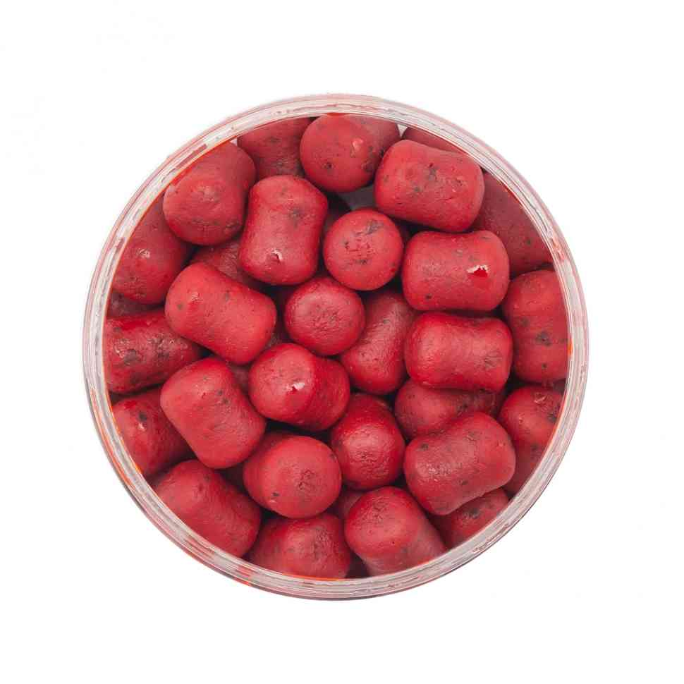 Бойлы вареные в дипе Minenko Dumbells Strawberry 14x20мм 150гр купить,NaN