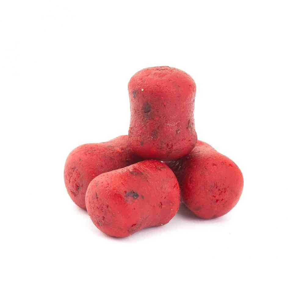 Бойлы вареные в дипе Minenko Dumbells Strawberry 14x20мм 150гр купить,NaN