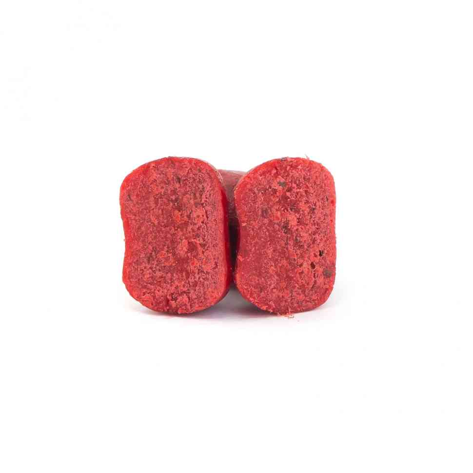 Бойлы вареные в дипе Minenko Dumbells Strawberry 14x20мм 150гр купить,NaN