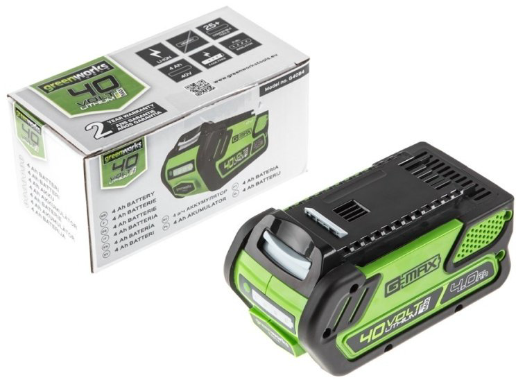 Снегоуборочная машина Greenworks GD40SSK4, 40V, 30 см, с 1хАКБ 4 Ач и ЗУ (2600807UB) купить,NaN