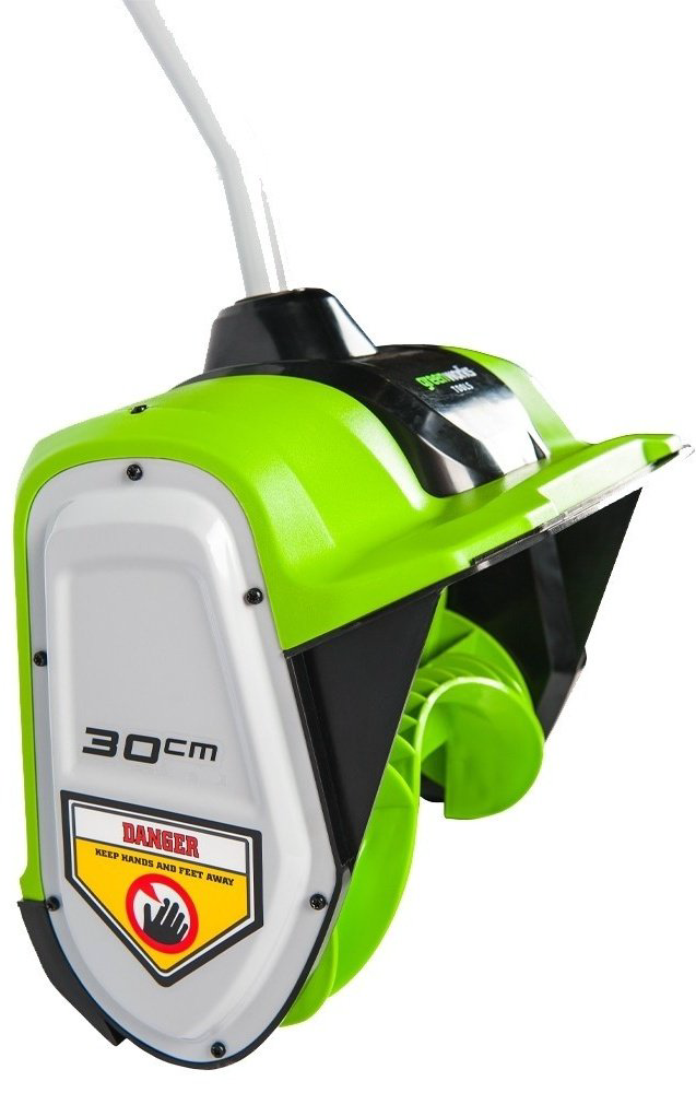Снегоуборочная машина Greenworks GD40SSK4, 40V, 30 см, с 1хАКБ 4 Ач и ЗУ (2600807UB) купить,NaN
