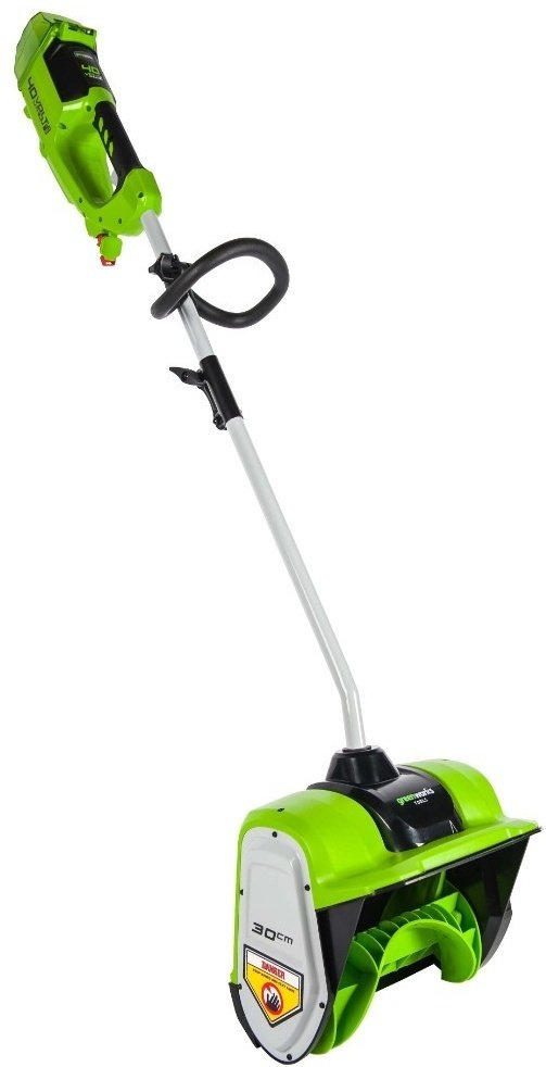 Снегоуборочная машина Greenworks GD40SSK4, 40V, 30 см, с 1хАКБ 4 Ач и ЗУ (2600807UB) купить,NaN
