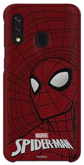 Чехол Samsung Smart Cover Marvel для Galaxy A40 Spider-Man Edition красный