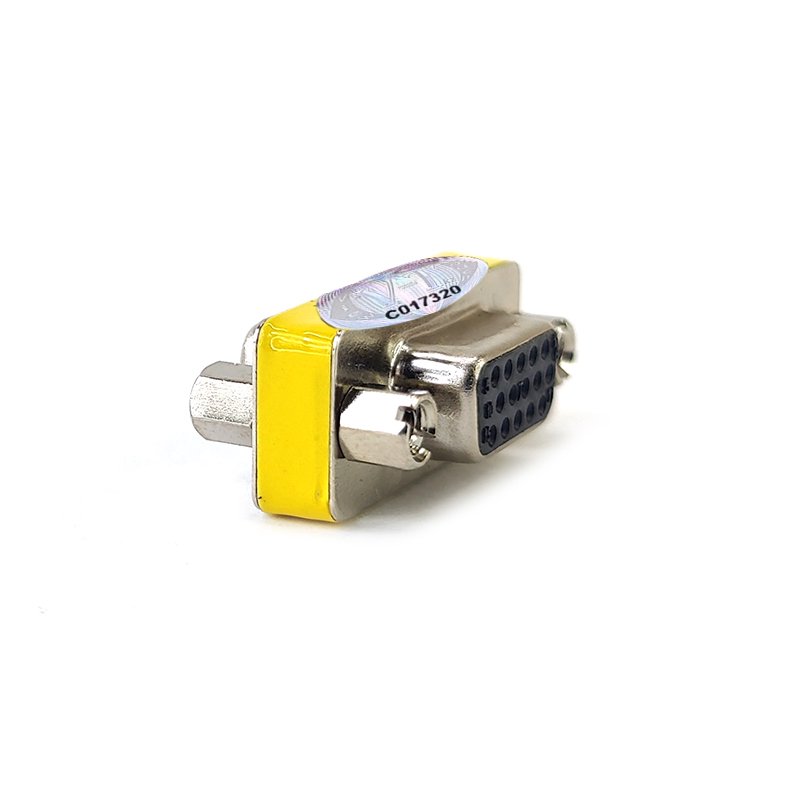 Переходник ViTi VGA F-F серый купить,0