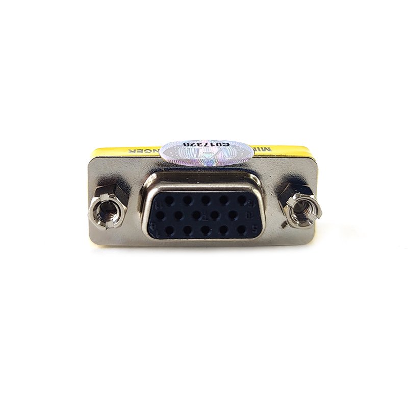 Переходник ViTi VGA F-F серый купить,0