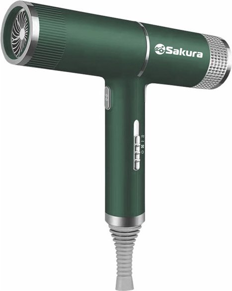 Фен Sakura SA-4051 GR зеленый купить,NaN